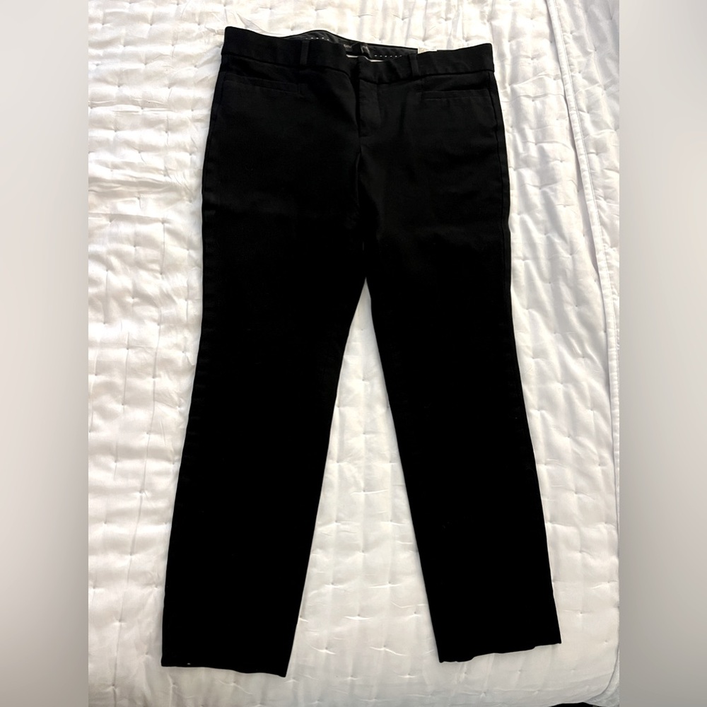 EUC Banana Republic Sloan Pant, Black, Size 6 Petite